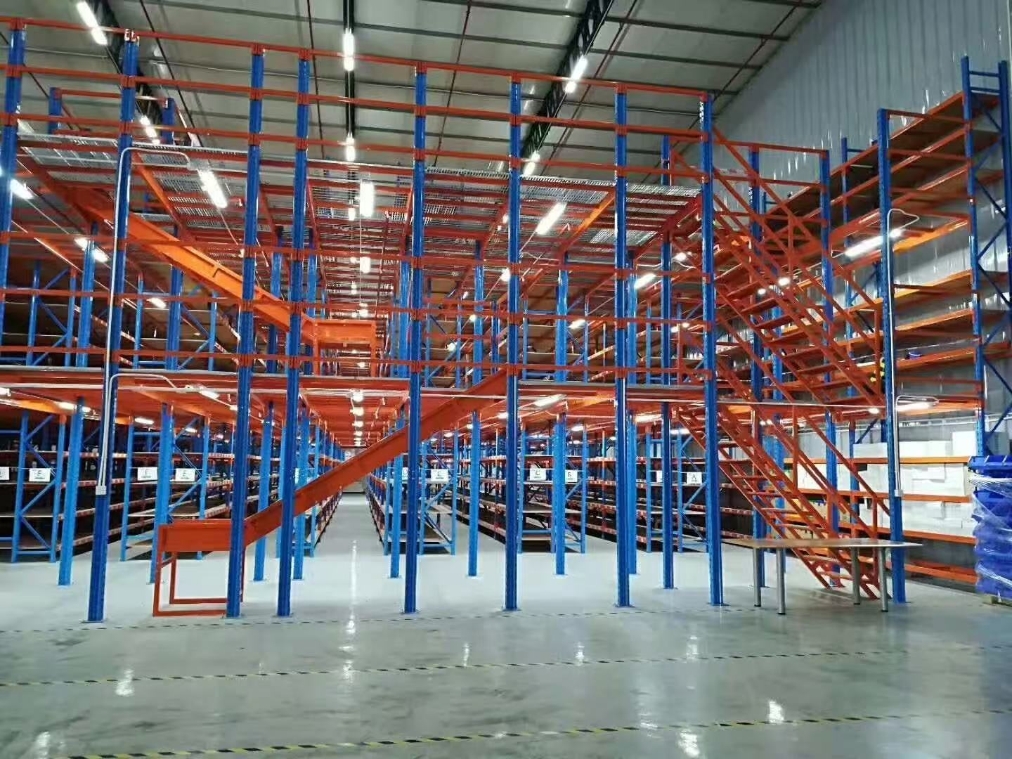 Pallet racking engineering structure