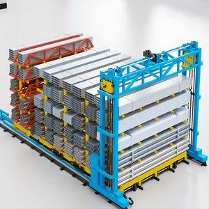 Vertical Cantilever Rack System 6m 9m 12m Aluminum Profiles Steel Pipes Storage