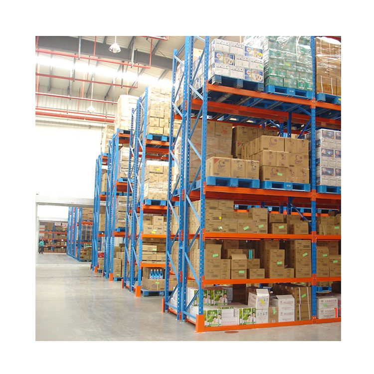 OEM ODM Factory Supply Heavy Duty Storage Pallet Racking Live Heavy Rack System Selective Warehouse Stacking Shelving