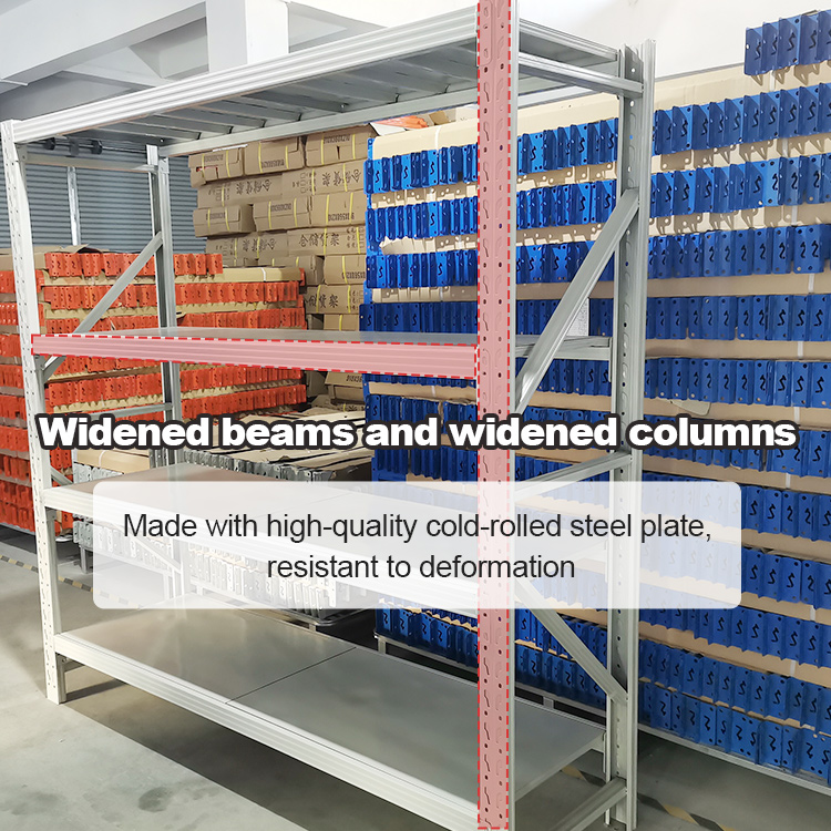 Support Customization Storage Racking Adjustable Metal Boltless Shelf and Racks Warehouse Storage Metal Rack Shelves