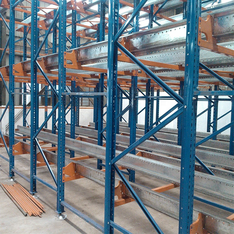 Customized Steel Pallet Rack Stacking Racks & Shelves Warehouse Storage Rack Heavy Duty Shuttle Racking for Industrial