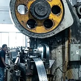 Polishing steel components