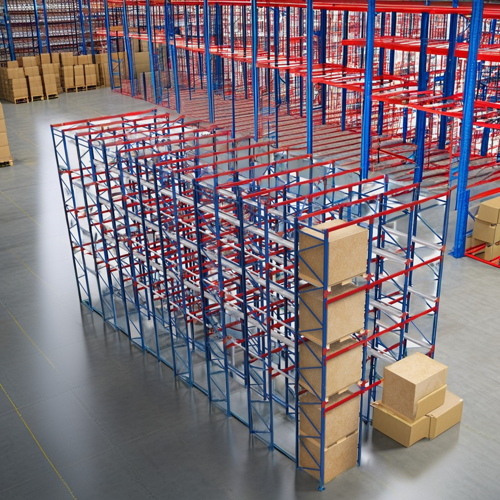 Heavy Duty Warehouse Drive-In Racking System
