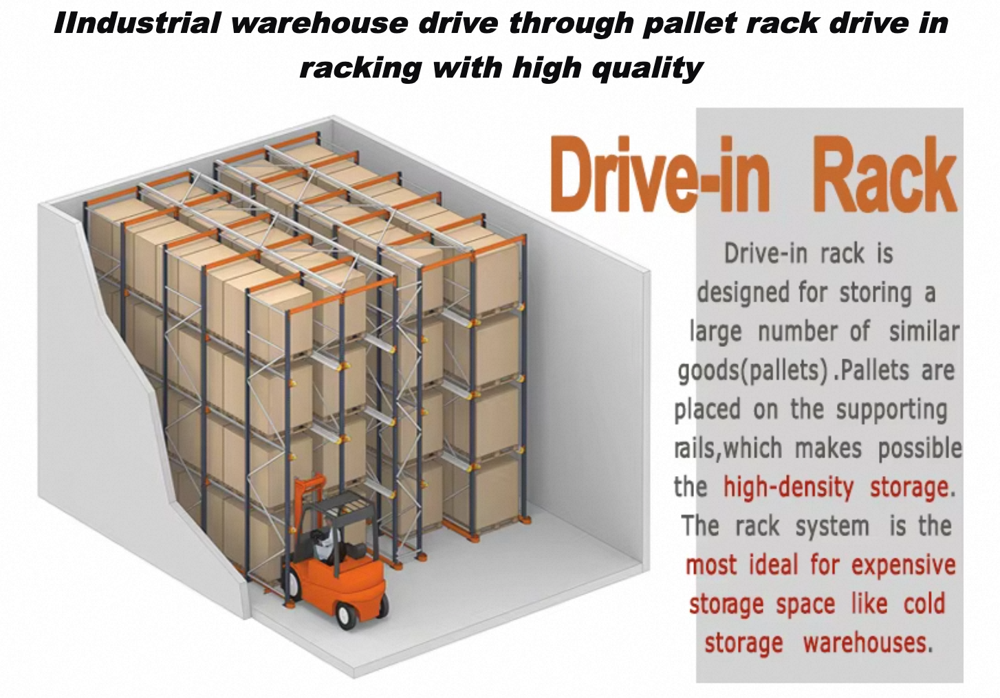 Drive-In Pallet Racking System 1