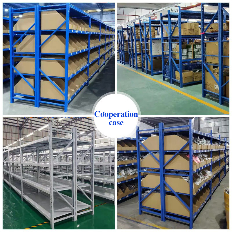 HY Manufacture Boltless Rack Divider High Quality Pallet Racking Metal Storage Unit Calapsable With in the Stock