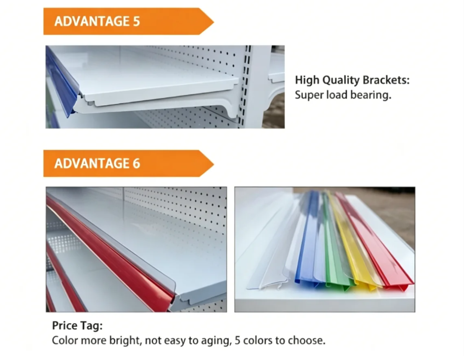 Best Selling China Supplier Longer Service Life Back Rack Shopping Mall Display Shelf