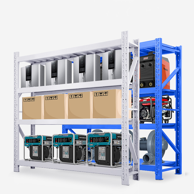 Double Deep Heavy Duty Pallet Rack 6 Meters High Metal Shelving Display Rack Option Powder Coated Corrosion Protection for