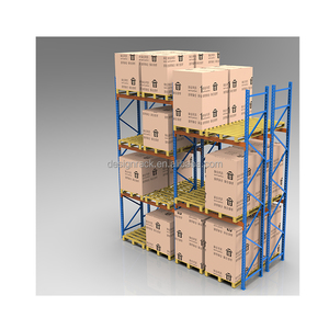 Industrial warehouse heavy duty storage pallet rack
