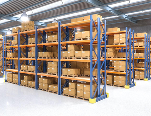 Industrial Warehouse Storage Racking System Corrosion Protection Heavy Duty 3Tons Pallet Racking