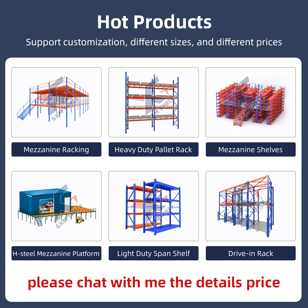 Factory Heavy Duty Metal Shelving Industrial Warehouse Storage Rack Shelf Steel Racking System for Stacking Racks &amp; Shelves