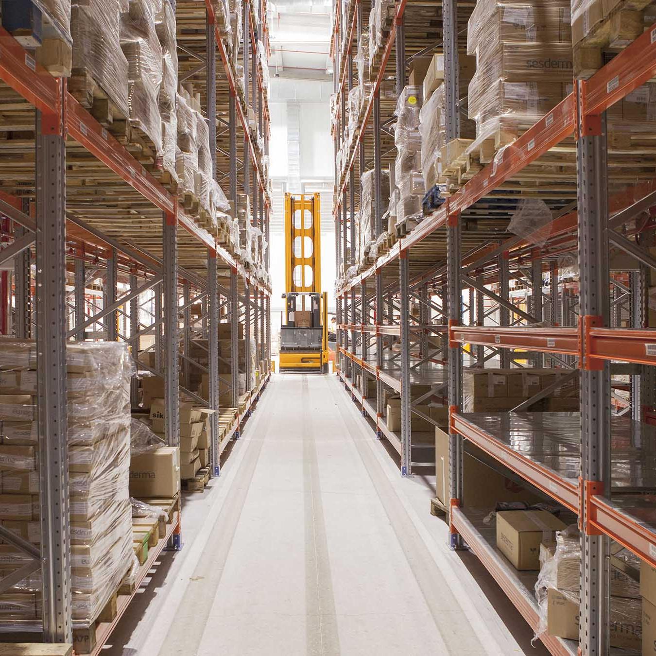 Peterack PT-HD Industrial Heavy Duty 5-Layer Steel Selective Pallet Rack Storage Shelves with Corrosion Protection for Warehouse