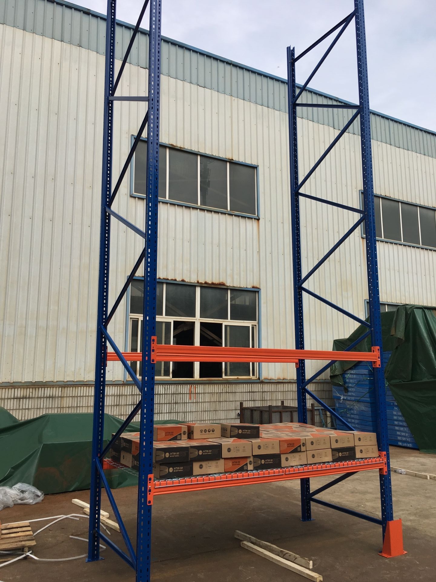 Pallet Rack Steel Feet for Pallet Rack Pallet Racking Box Beam