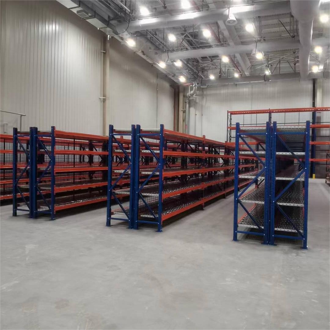 High Quality Kaku KKPR0001 Double Deep Rack Heavy Duty Steel Selective Pallet Rack Bin Rack 500-1500kg/Level for Warehouse