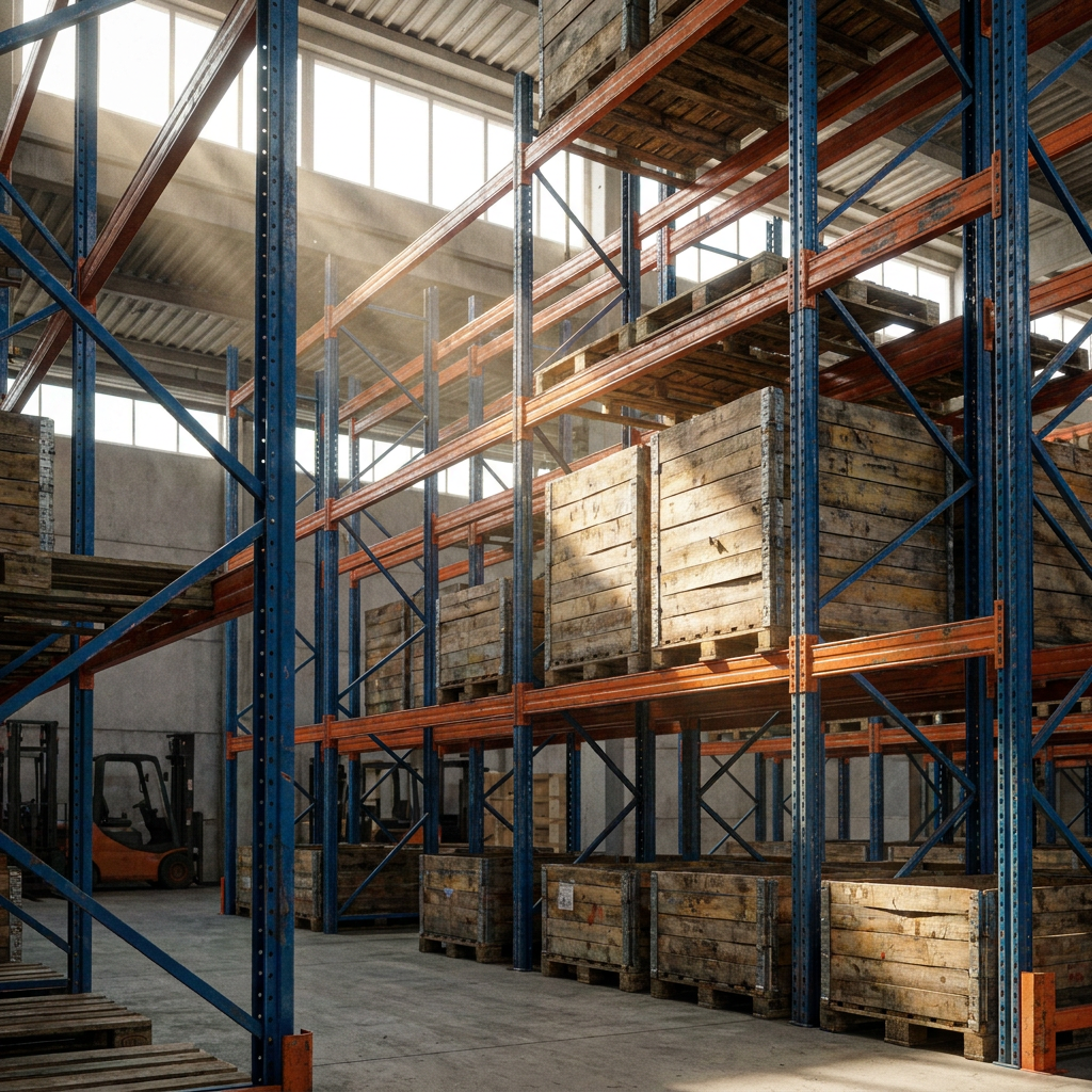 Wide Aisle Pallet Rack System Steel Warehouse Storage Solution Manufacturer