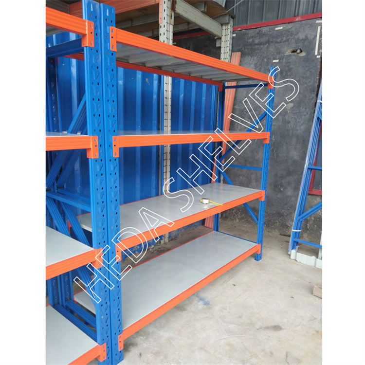 High Quality Heavy Duty 5 Layer Steel Industrial Warehouse Racking Storage Shelf Boltless