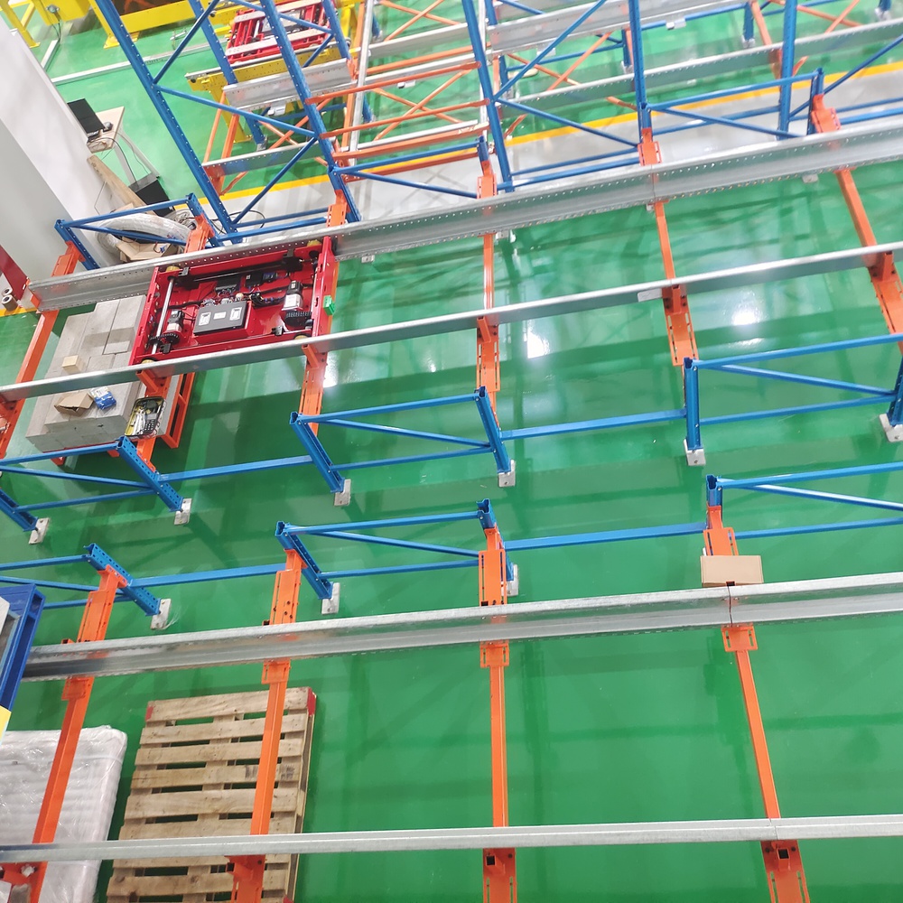 Customized Steel Pallet Rack Stacking Racks & Shelves Warehouse Storage Rack Heavy Duty Shuttle Racking for Industrial