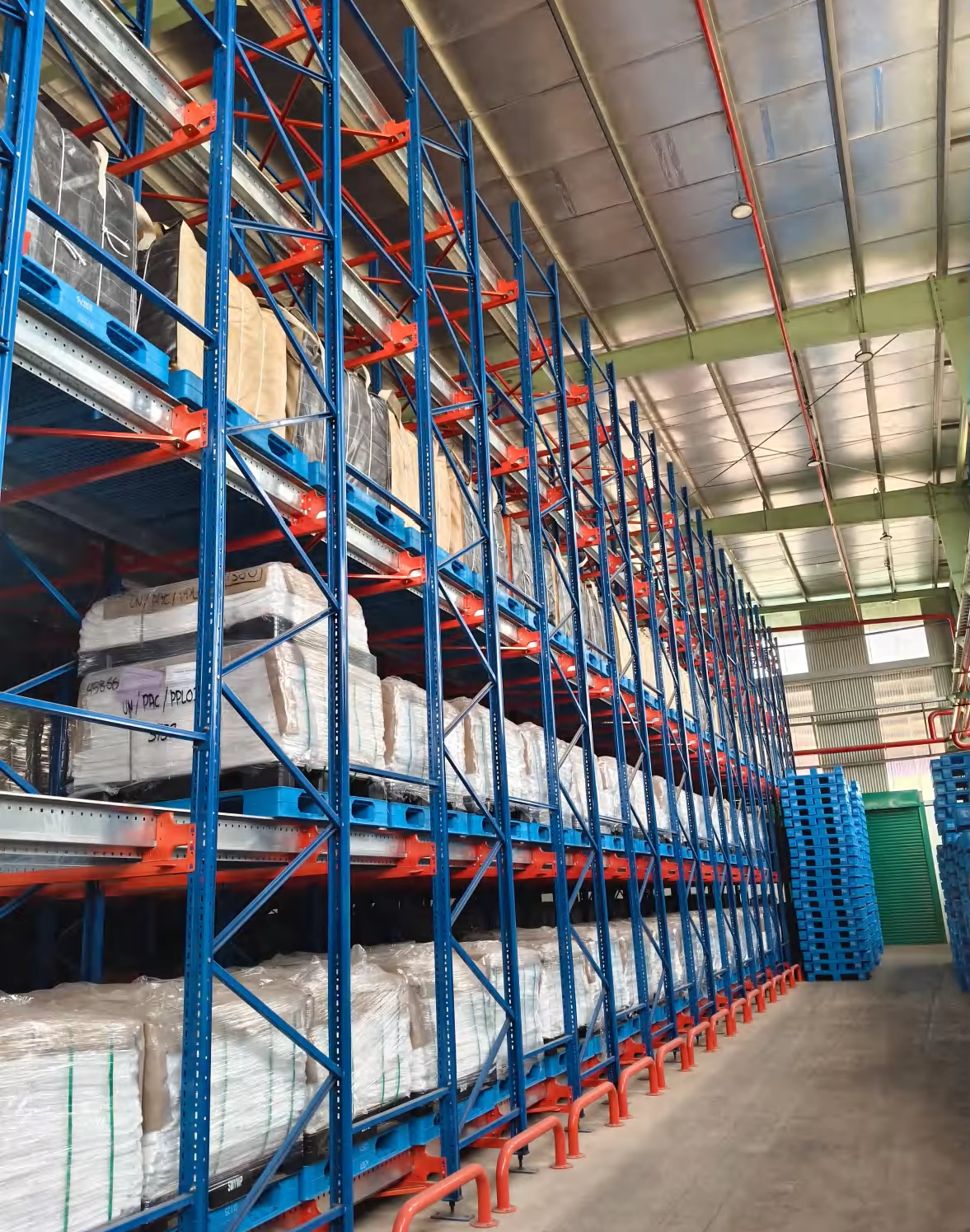 Custom Radio Shuttle Rack Steel Warehouse Equipment for Cold Storage Bulk Goods Picking