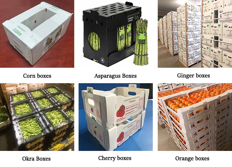 Custom Correxed Stackable Clothing Pick Bins Plastic Warehouse Storage Picking Bins