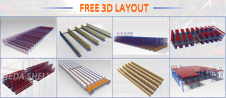 Double Sided Heavy Duty Cantilever Racking System Cantilever Racks Industrial Shelves Warehouse Racks