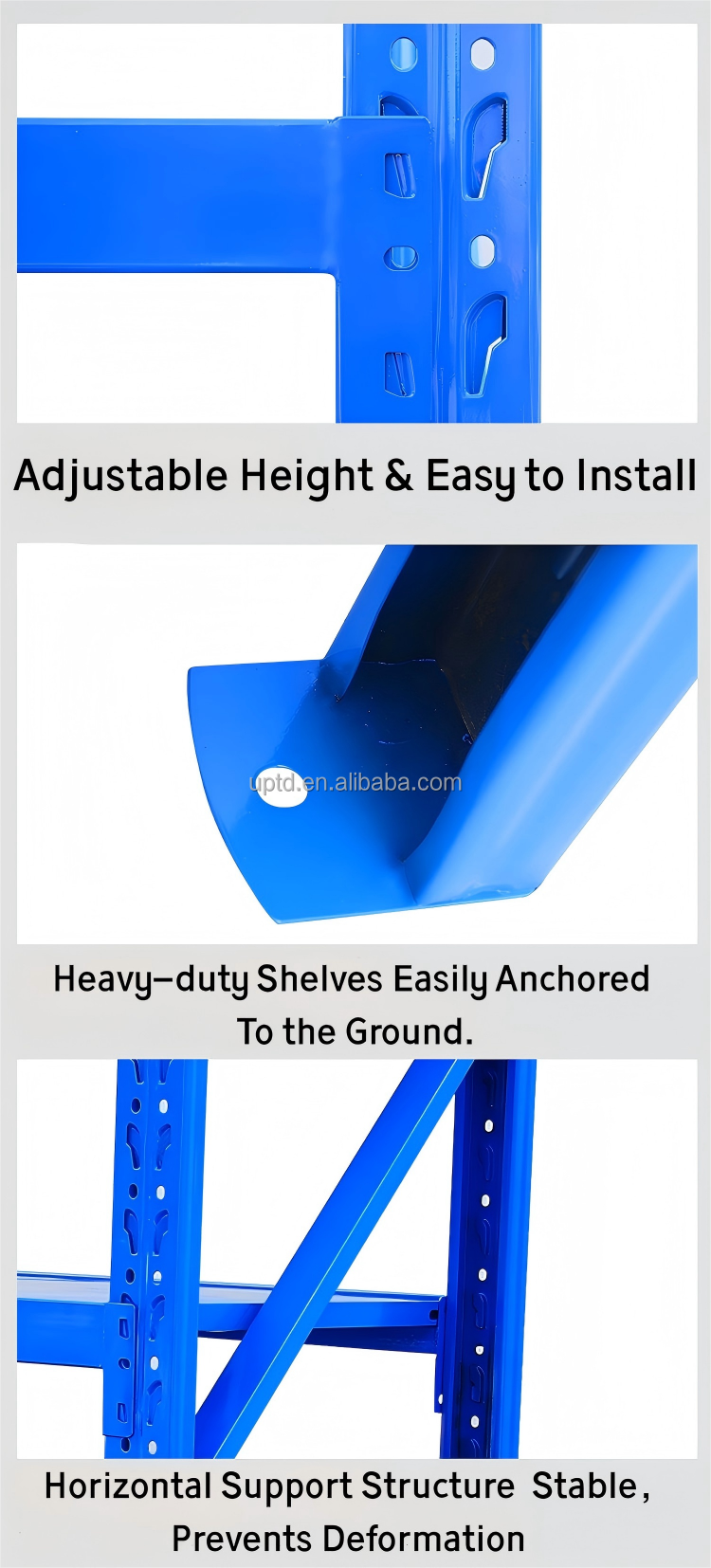 Industrial warehouse racking details