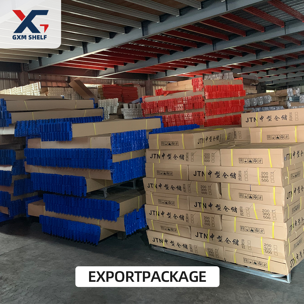 Custom Detachable Bolts Light Duty Warehouse Pallet Rack Metal Racks Shelves for Warehouse Racking Slotted Angle Storage Racks