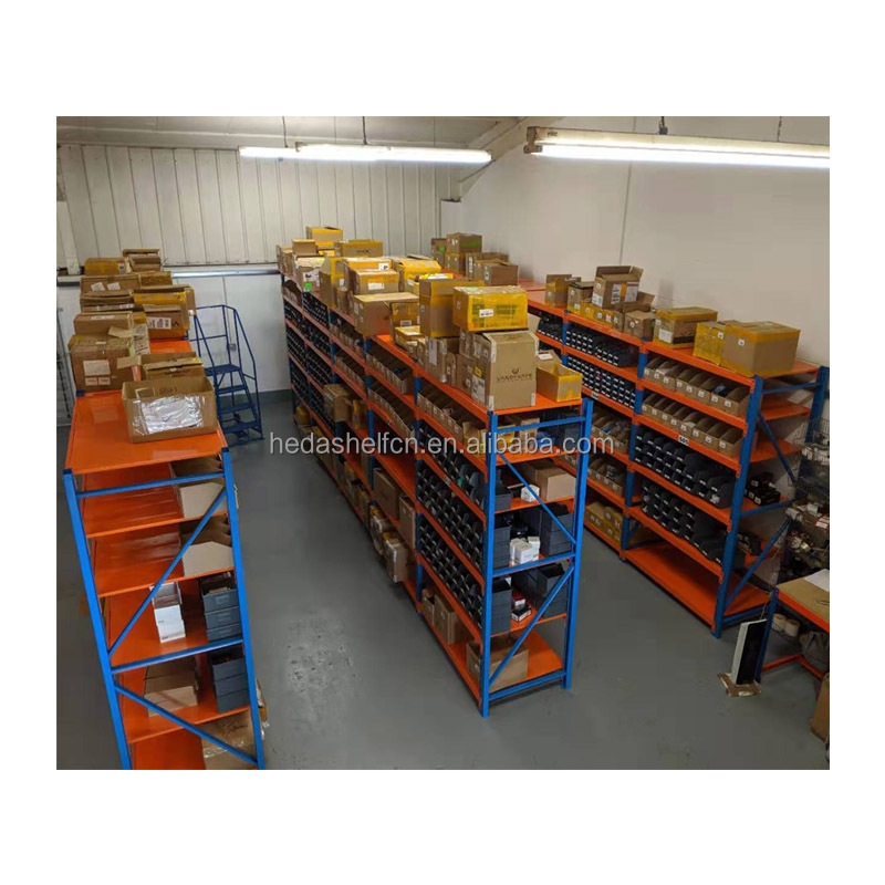 Heda Manufacture Storage Shelves Metal Boltless Warehouse Shelves System Medium Duty Racks for Sale
