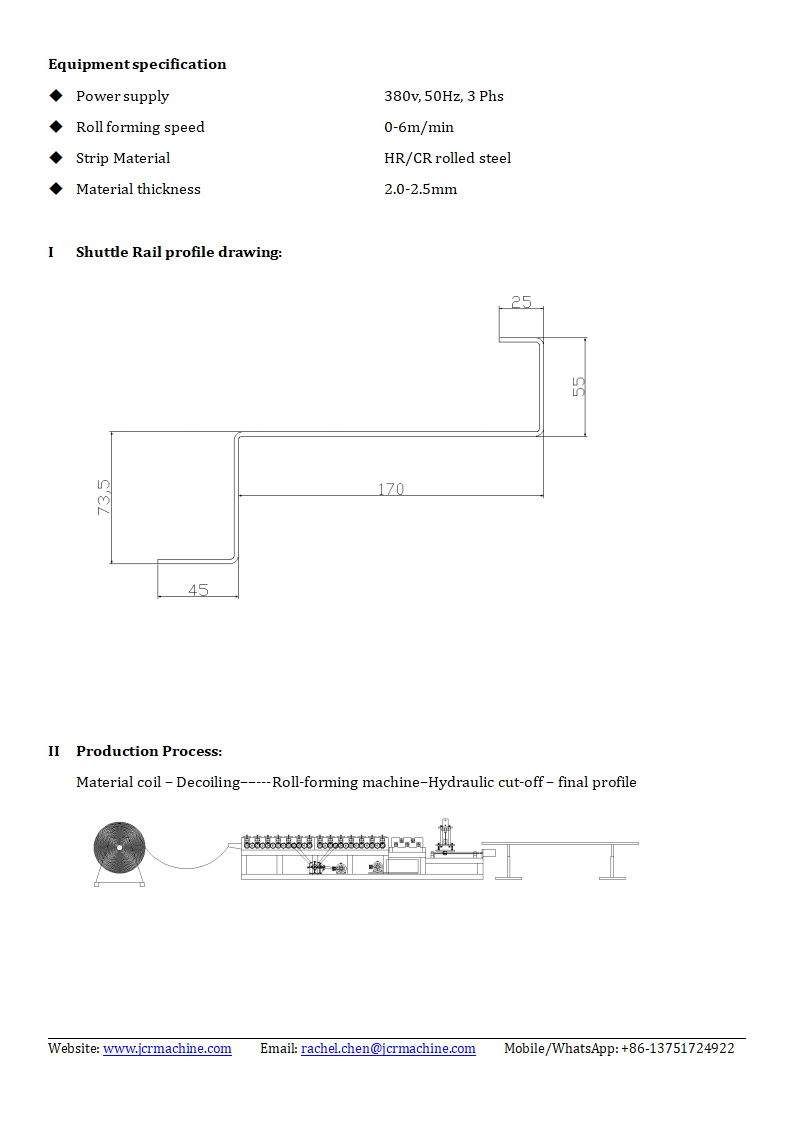 Technical Parameter Detail 1