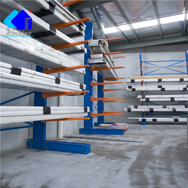 Jracking CE Certified Warehouse Storage Shelving Rack Adjustable Heavy-Duty Cantilever Rack for Steel Profile Storage