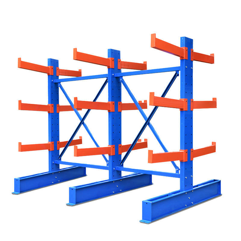 Henan Sunjoy Industrial Cantilever Storage Rack, Adjustable Steel Cantilever Shelving, Warehouse Rack for Long &amp; Irregular Items