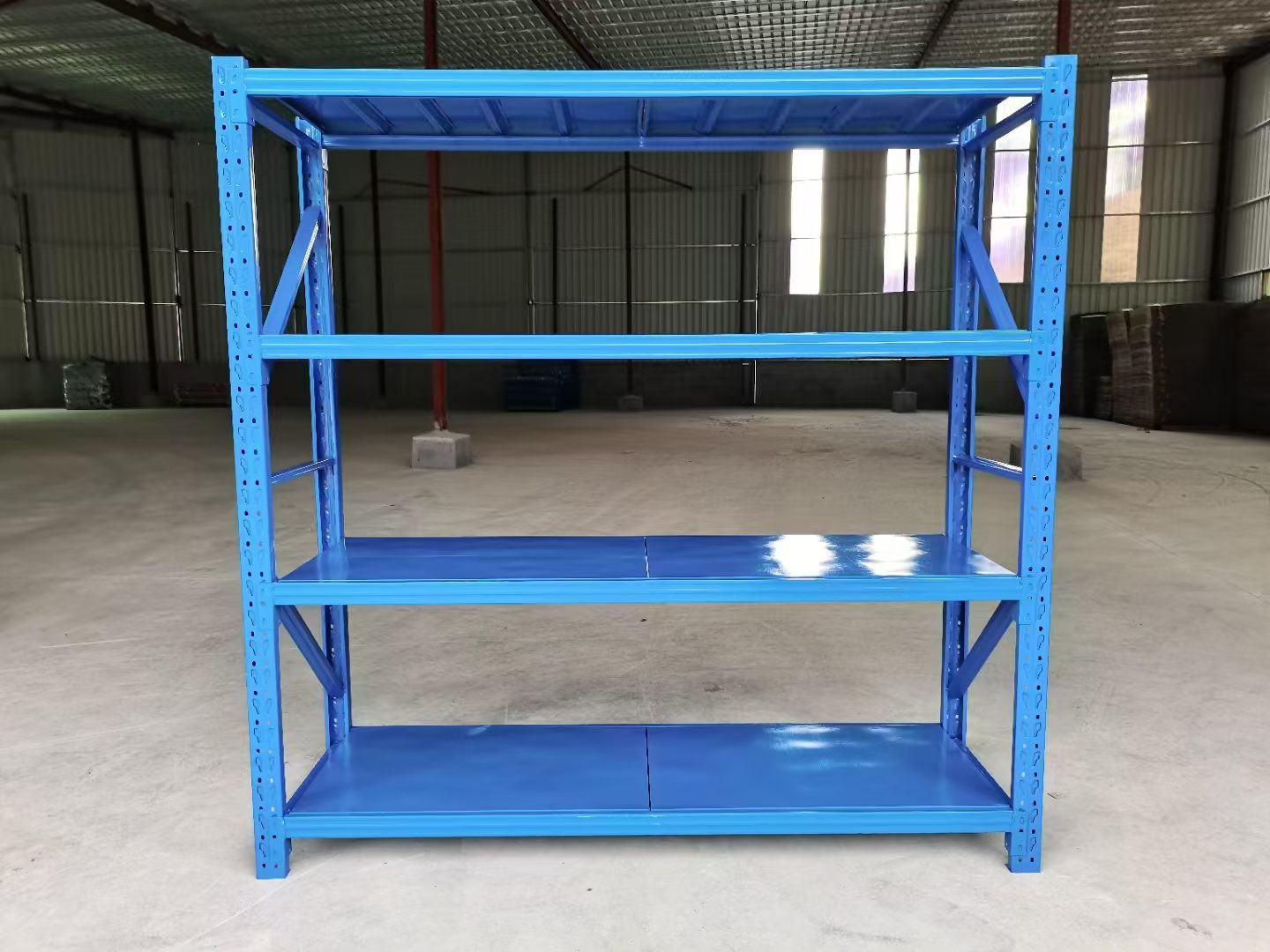 Nesrack Removable Custom Material Adjustable Heavy Duty Wire Container Warehouse Logistics Picking Shelf Baffle 1000kg Capacity