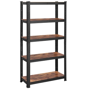 Boltless Storage Racking Garage Shelving 650kg Load Capacity