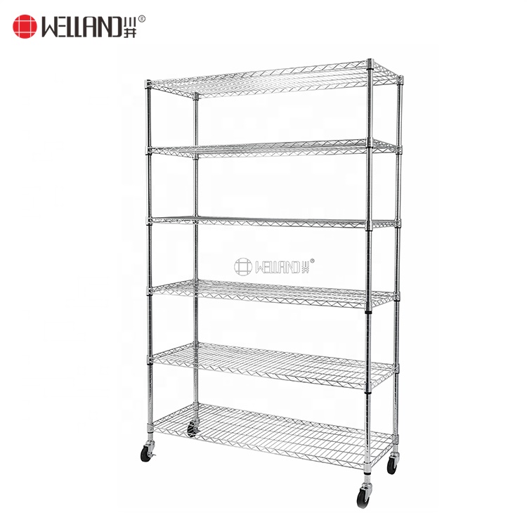 Wire Shelf Close-up View