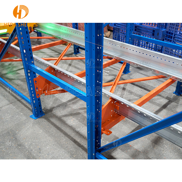 Heavy-Duty Adjustable Multi-Level Warehouse Stacking Racks Steel Shelving Rack Radio Shuttle Storage Racking Systems