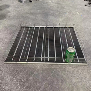 Customized Double-Sided Heavy Duty Metallic Light Duty Rack Gravity Roller Shelf
