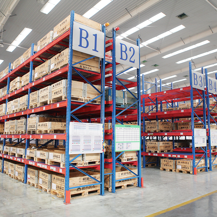 Customized Heavy Duty Industrial Storage Shelves System Metal Rack Stacking Units Warehouse Steel Industrial Pallet Racking