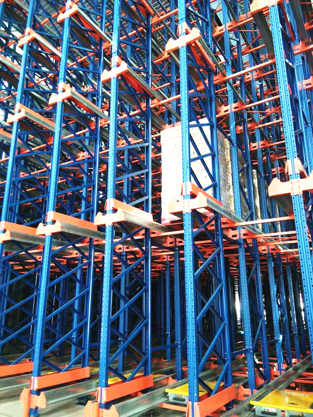 Warehouse Economic RGV Shuttle Pallet Shuttle Rack System Equipment Rail Guided Vehicle For Automatic Warehouse Storage