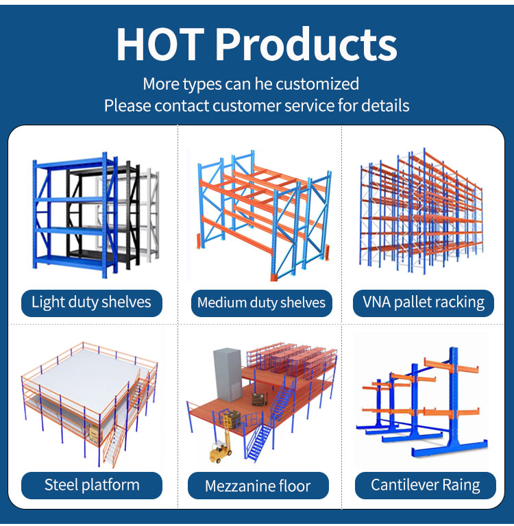 Industrial Warehouse Mezzanine Floor System Steel Structure Platform for Space Saving Storage Solution