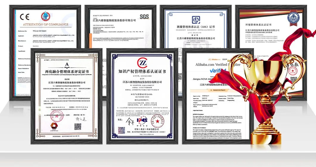 NOVA Qualifications and Certifications