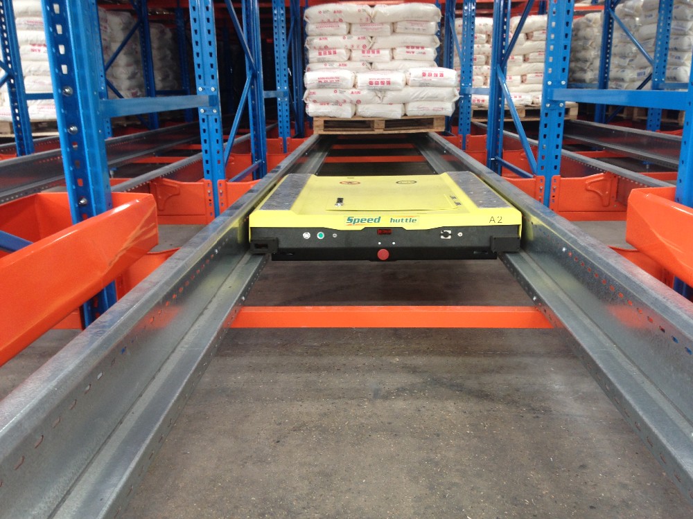 Automatic Warehouse 5-Layer Selective Steel Pallet Track Radio Pallet Shuttle Rack with Corrosion Protection Factory Price