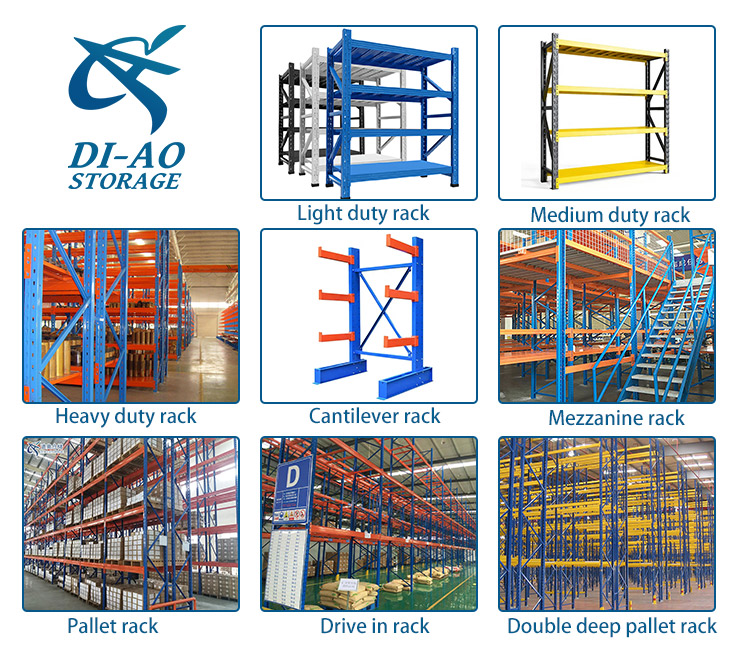 Custom Radio Shuttle Rack Steel Warehouse Equipment for Cold Storage Bulk Goods Picking