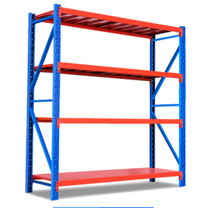 HUAWU 200kg Per Layer Boltless Shelving System 4 Shelf Steel Q235 Light Duty Rack