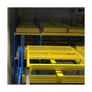 Heavy Duty Warehouse Racking System Storage Shelf Push Back