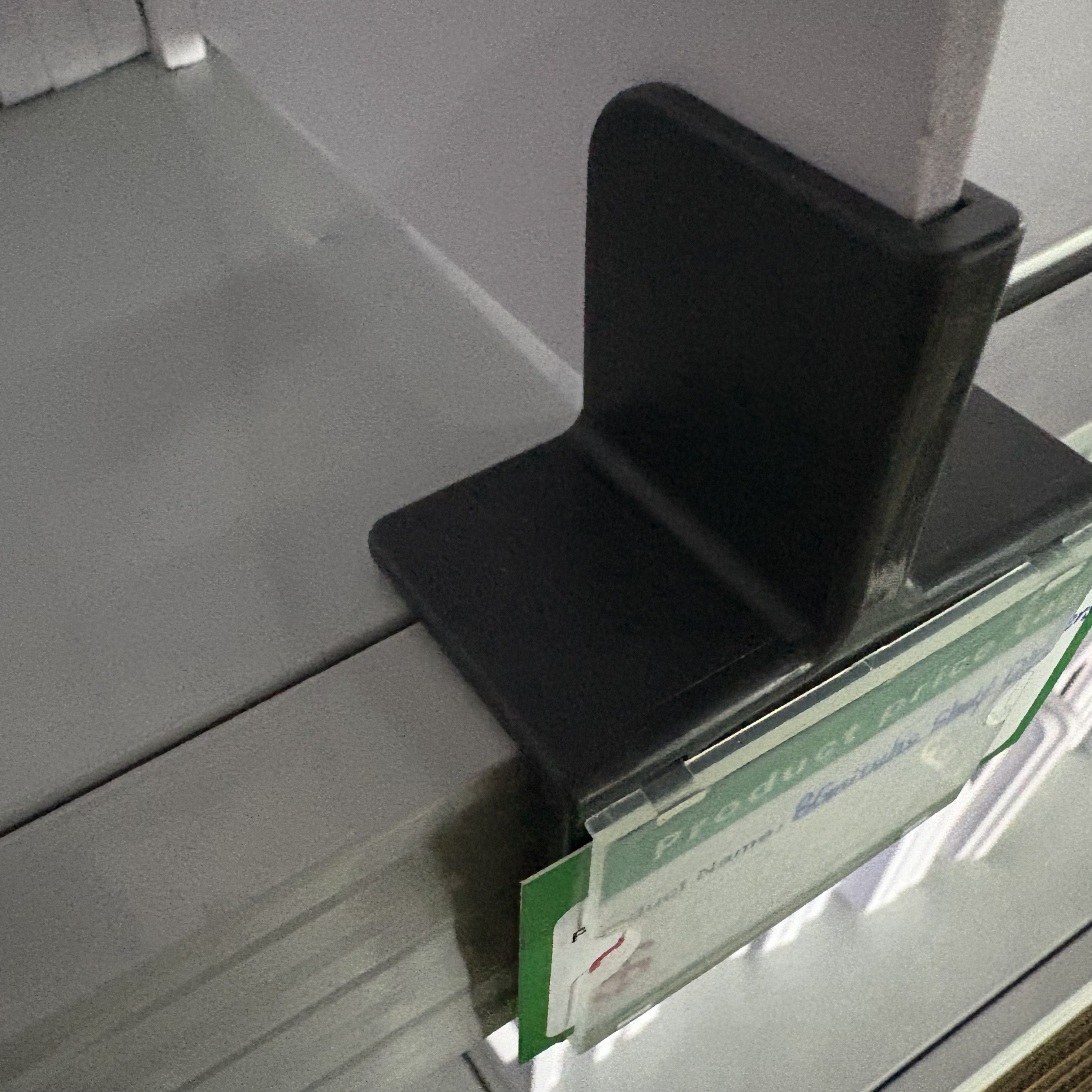 Shelving partition fence