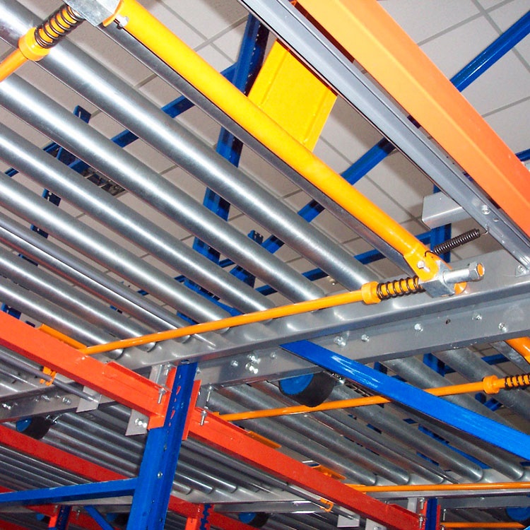 Jinhui Brand Wholesale Galvanized Fifo Storage Rack Floor Heavy Duty Warehouse Pallet Racking Pallet Flow Racks in China