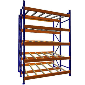 Picking Flow Racking Carton Flow Rack Logistics Storage