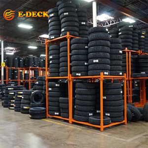Customized Heavy Duty Metal Powder Coated Storage Steel Stacking Racks