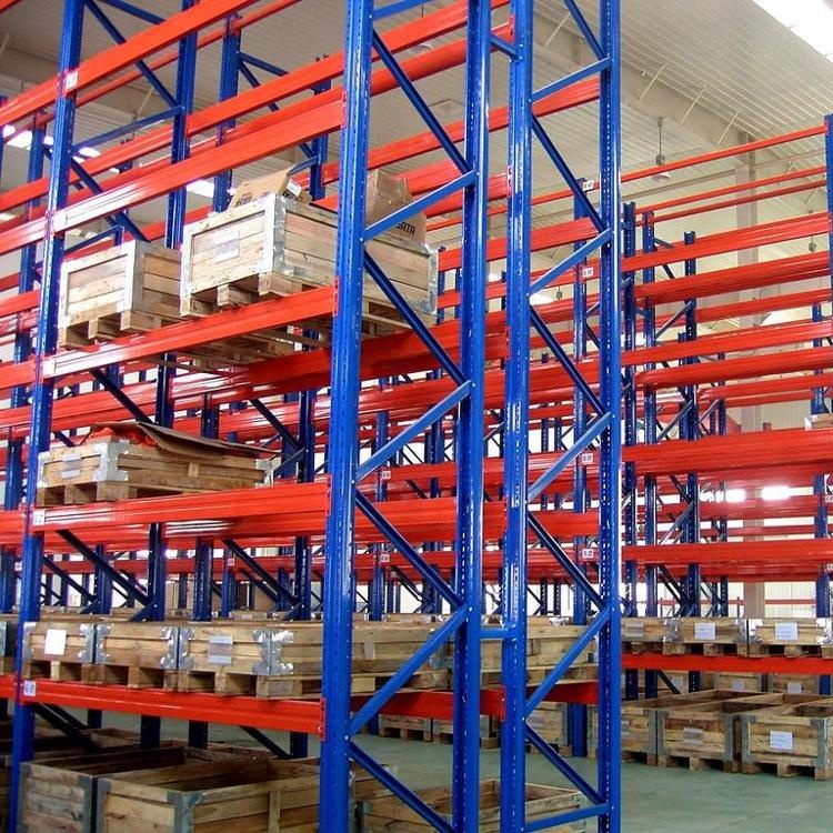 Double Deep Reach Selective Pallet Rack System High Density Industrial Warehouse Storage Rack for Maximum Cube Utilization Price