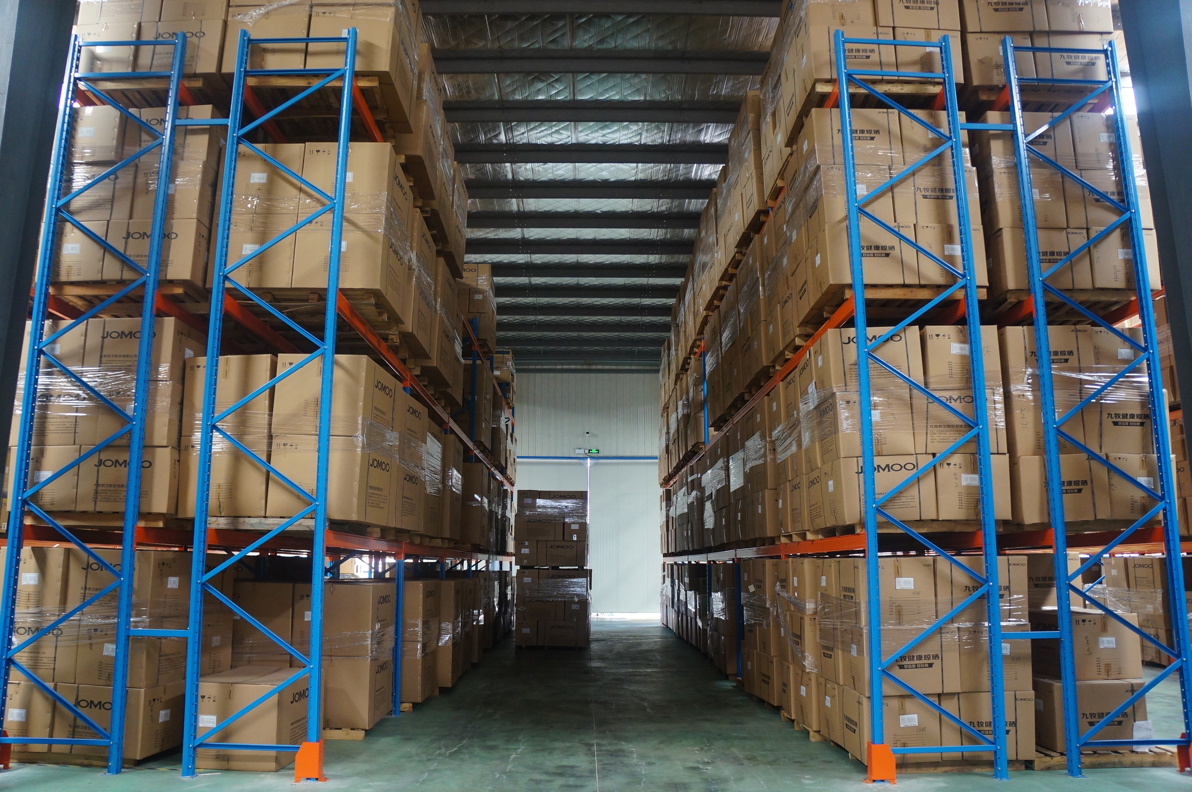 Industrial Steel Selective Pallet Rack Galvanized Powder Coated Corrosion Protection Screw Assembly Warehouse Garage Storage