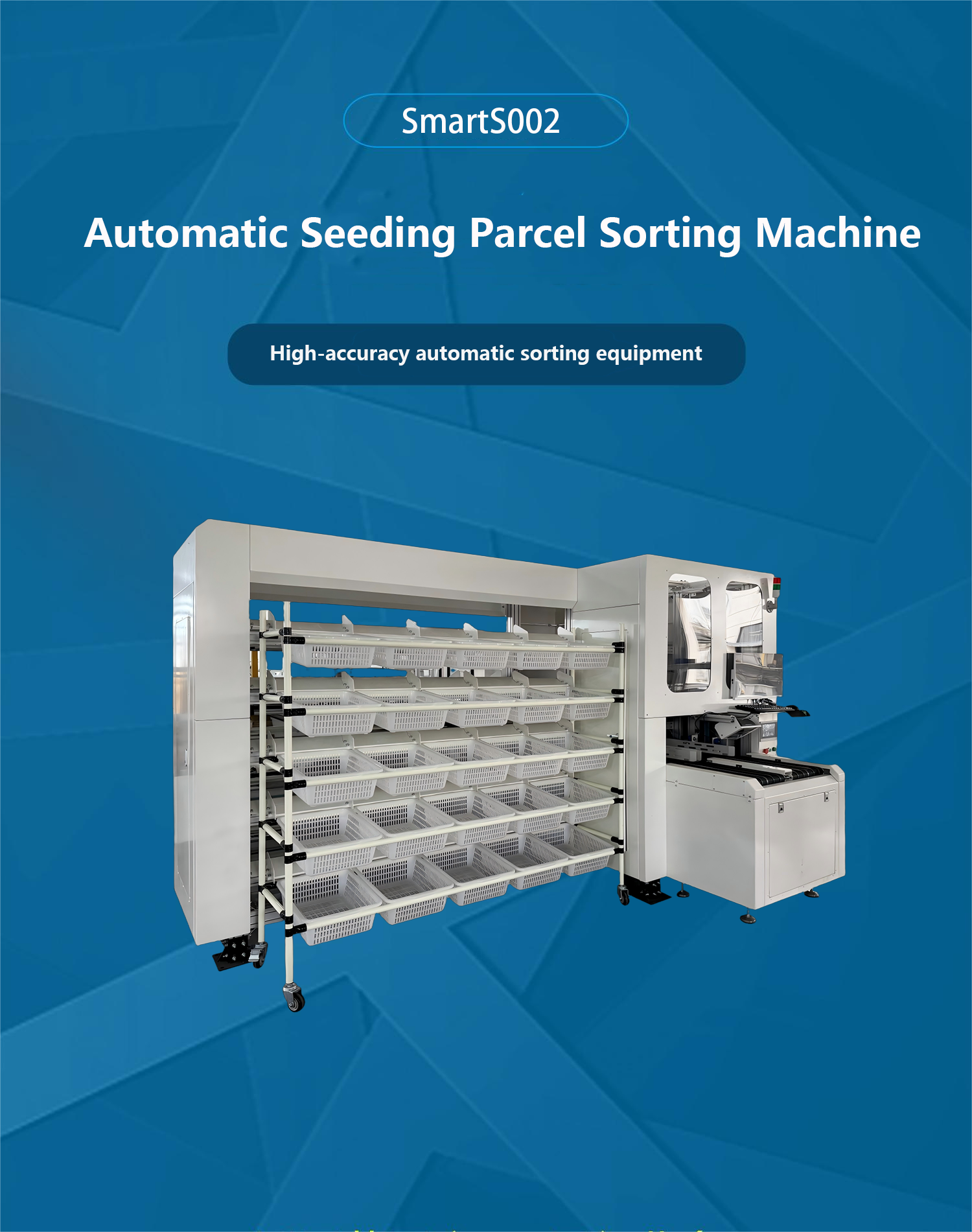 Automatic seeding parcel sorting machine overview