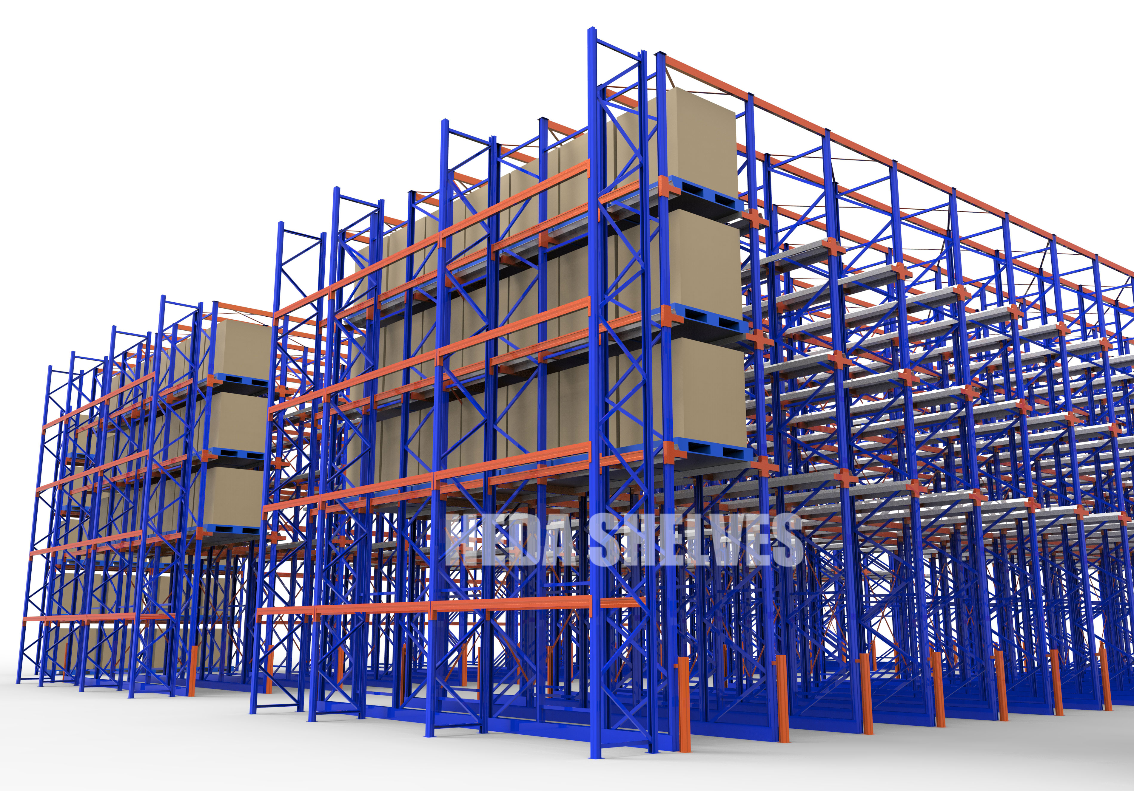 Warehouse Layout Rendering 2